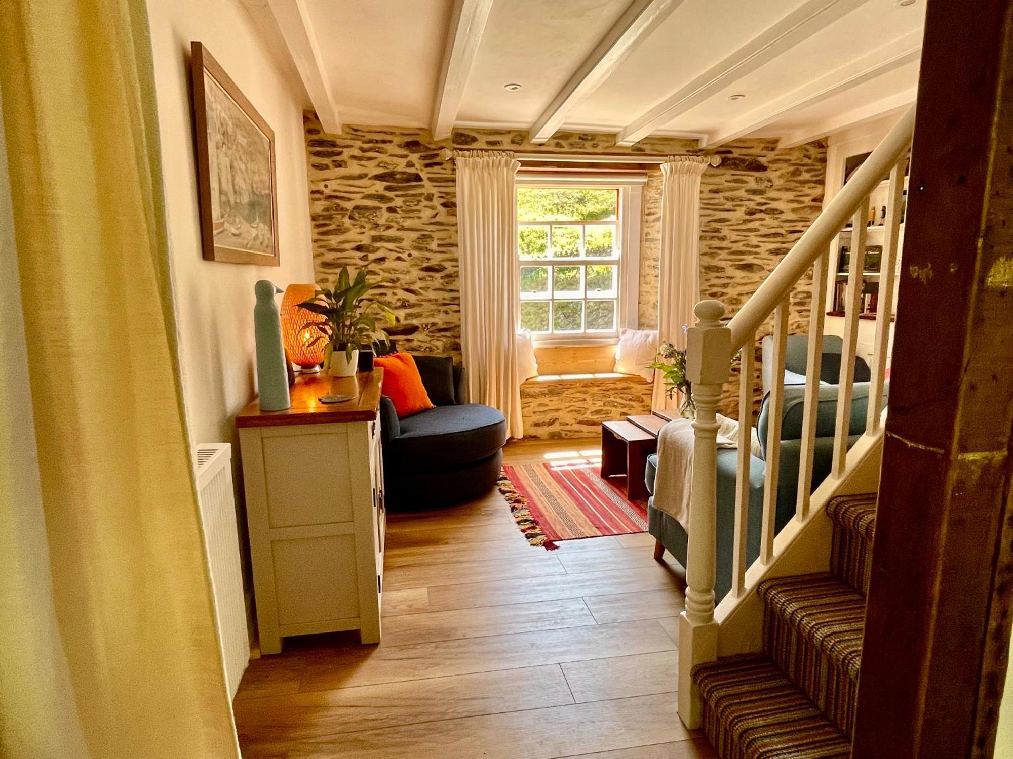 Unique Retreat - 2 Bedroom Cliff Top Cottage With Large Terrace Portloe Zewnętrze zdjęcie